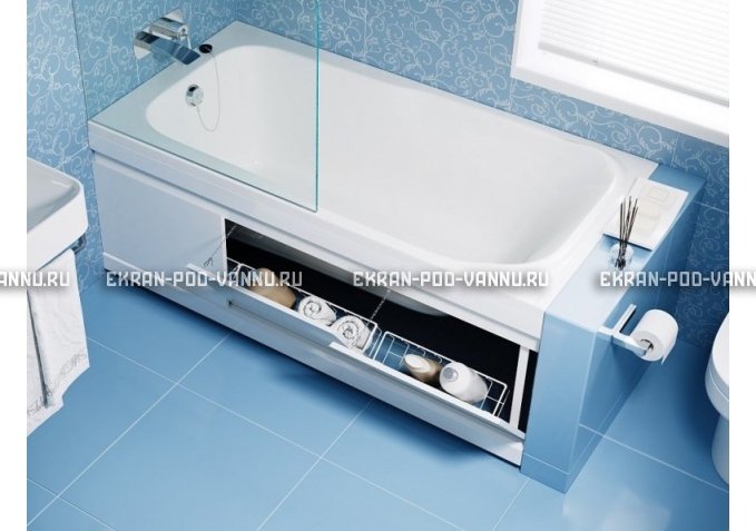 Откидной экран из МДФ Soft Alavann 170 см – купить по цене 9990 руб. в интернет-магазине в городе Курск картинка 1