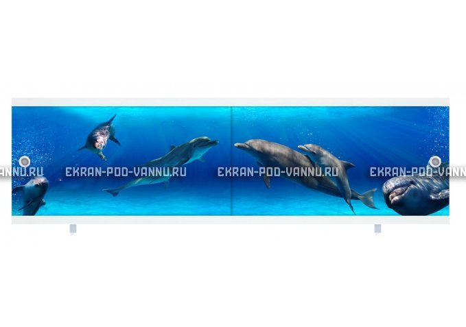 Экран МетаКам Ультралегкий 150 и 170 Дельфины – купить по цене 1590 руб. в интернет-магазине в городе Курск картинка 2