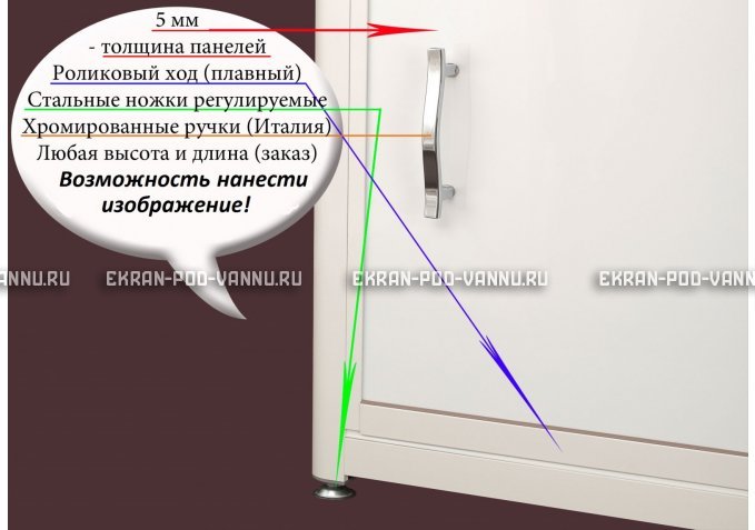 Экран на роликах EUROPLEX Венеция – купить по цене 12400 руб. в интернет-магазине в городе Курск картинка 2