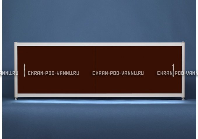 Раздвижной экран EUROPLEX Комфорт шоколад – купить по цене 6750 руб. в интернет-магазине в городе Курск картинка 1