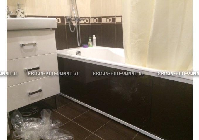 Раздвижной экран EUROPLEX Комфорт шоколад – купить по цене 6750 руб. в интернет-магазине в городе Курск картинка 3