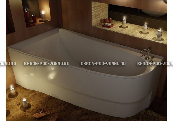 Акриловая ванна Vayer Boomerang 180x100 – купить по цене 53030 руб. в интернет-магазине в городе Курск картинка 3