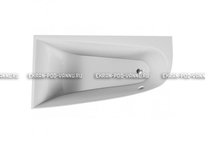 Акриловая ванна Vayer Boomerang 180x100 – купить по цене 53030 руб. в интернет-магазине в городе Курск картинка 1