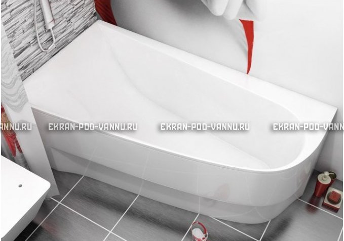Акриловая ванна Vayer Boomerang 180x100 – купить по цене 53030 руб. в интернет-магазине в городе Курск картинка 5