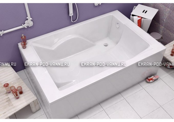 Акриловая ванна Vayer Coral 180x120 – купить по цене 33850 руб. в интернет-магазине в городе Курск картинка 1