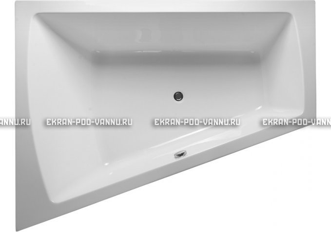 Акриловая ванна Vayer Trinitiy 170x130 – купить по цене 32590 руб. в интернет-магазине в городе Курск картинка 2