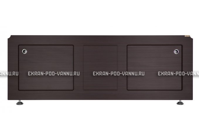 Экран раздвижной VOD-OK ХИТ 150 - Венге – купить по цене 5390 руб. в интернет-магазине в городе Курск картинка 1