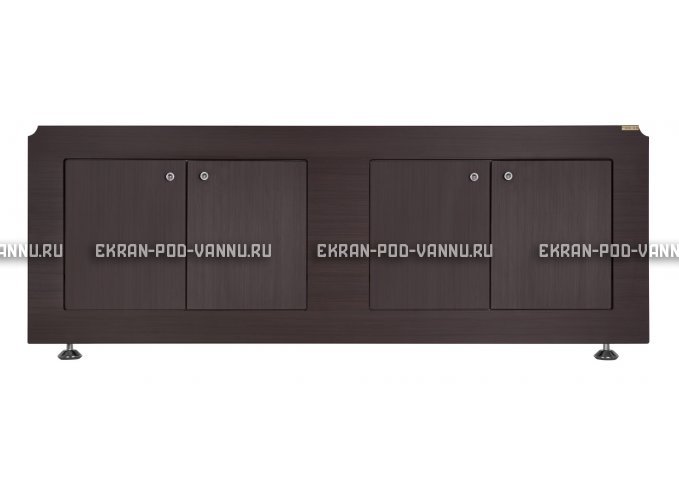 Экран VOD-OK Олимп 180 распашной - Венге – купить по цене 6160 руб. в интернет-магазине в городе Курск картинка 1