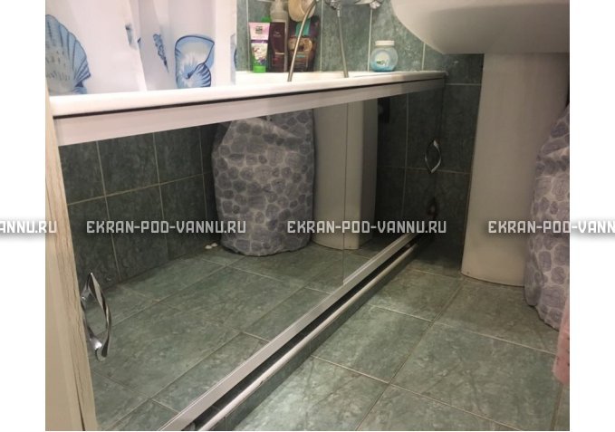 Зеркальный экран под трубы EUROPLEX Универсал – купить по цене 8500 руб. в интернет-магазине в городе Курск картинка 1