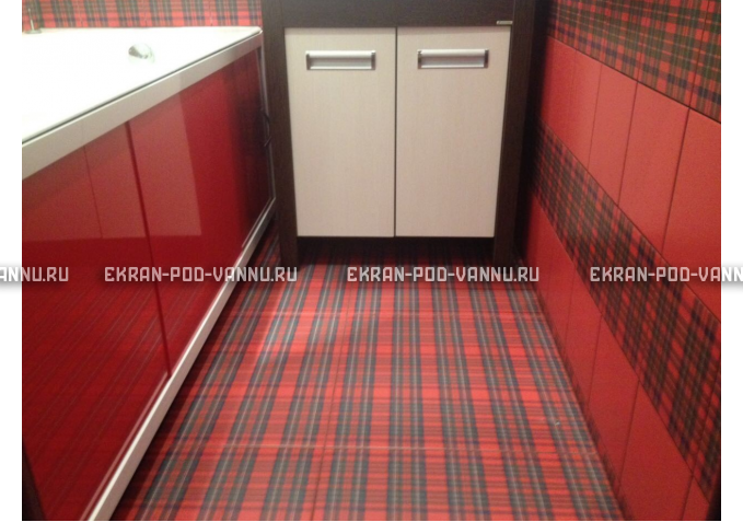 Экран раздвижной EUROPLEX Комфорт красный – купить по цене 6250 руб. в интернет-магазине в городе Курск картинка 3