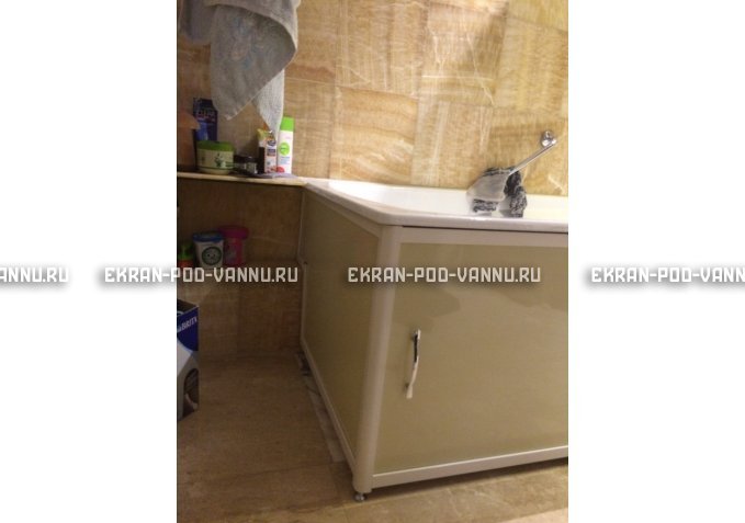 Экран раздвижной EUROPLEX Комфорт слоновая кость – купить по цене 6250 руб. в интернет-магазине в городе Курск картинка 4
