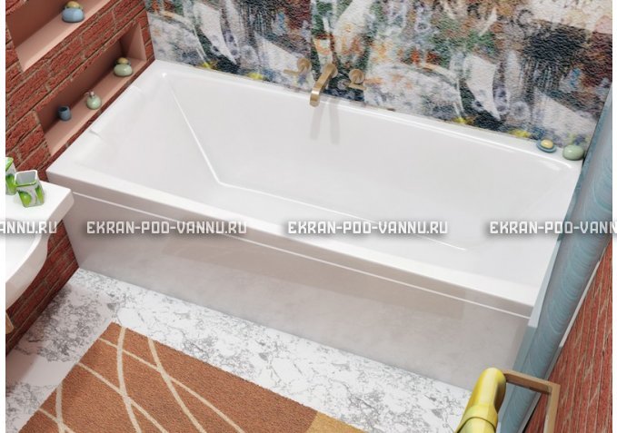 Акриловая ванна Relisan Kristina 170x75 – купить по цене 16160 руб. в интернет-магазине в городе Курск картинка 4