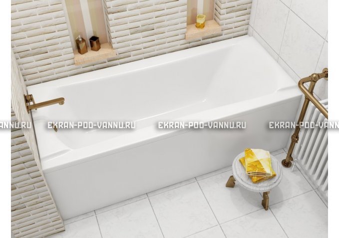 Акриловая ванна Relisan Loara 180x80 – купить по цене 23580 руб. в интернет-магазине в городе Курск картинка 1