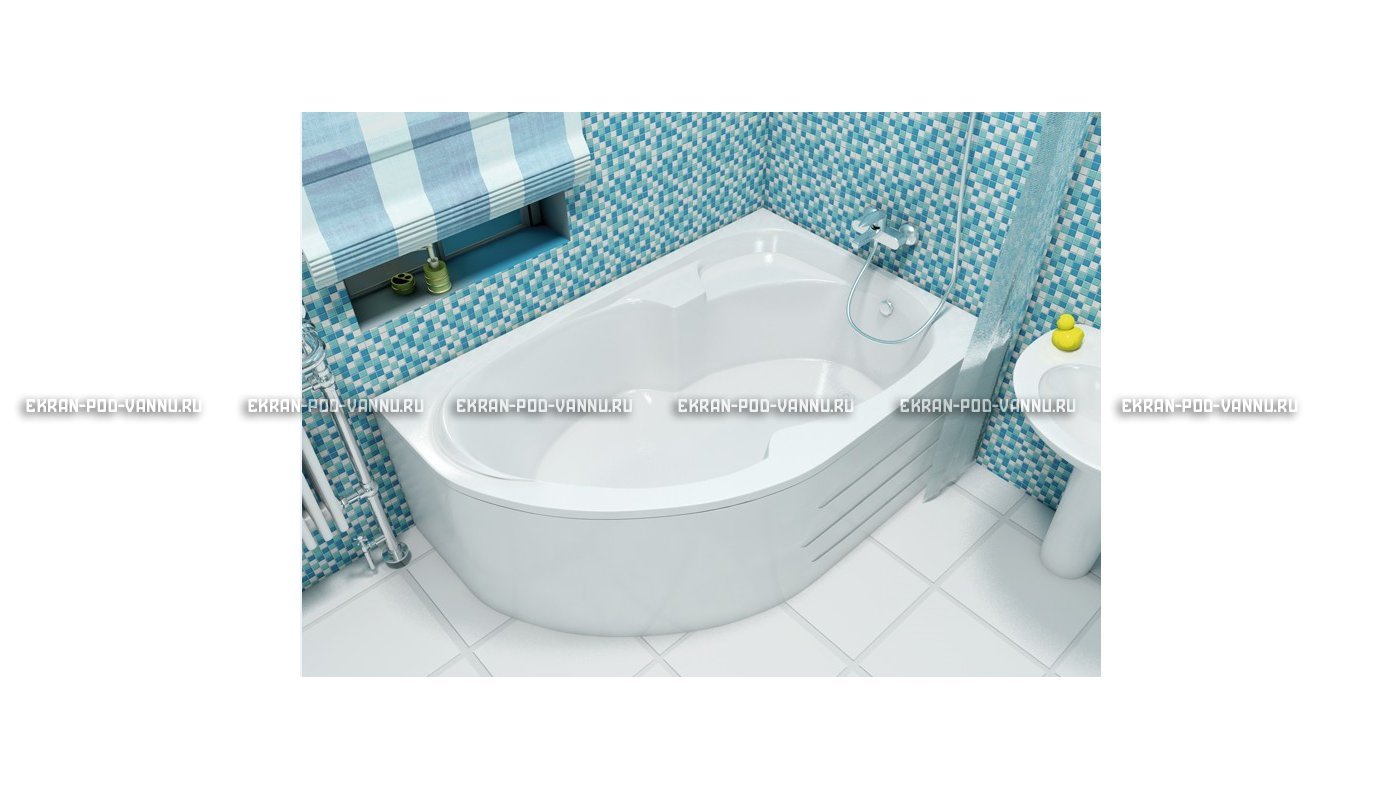 Акриловая ванна Relisan Sofi 170x105 – купить по цене 23480 руб. в интернет-магазине в городе Курск картинка 10