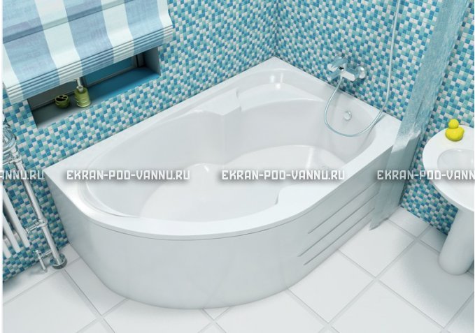 Акриловая ванна Relisan Sofi 170x105 – купить по цене 23480 руб. в интернет-магазине в городе Курск картинка 1