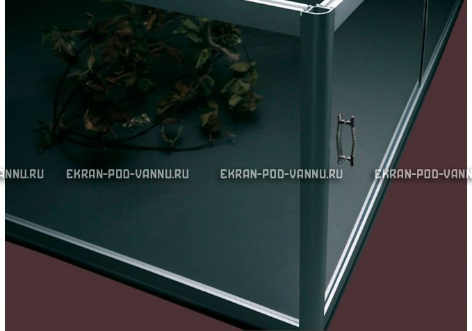 Зеркальный экран угловой EUROPLEX Комфорт – купить по цене 9900 руб. в интернет-магазине в городе Курск картинка 2