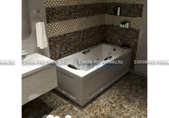 Акриловая ванна 1MarKa Agora 170x75 – купить по цене 13330 руб. в интернет-магазине в городе Курск картинка 5
