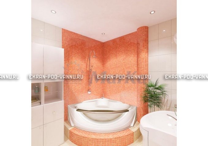 Акриловая ванна 1MarKa Grand Luxe 155х155 – купить по цене 39827 руб. в интернет-магазине в городе Курск картинка 4