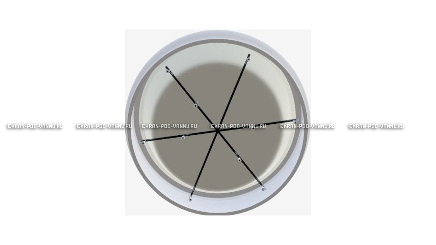 Акриловая ванна 1MarKa Omega 180x180  – купить по цене 42450 руб. в интернет-магазине в городе Курск картинка 12