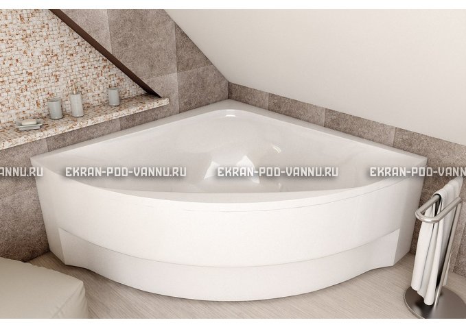 Акриловая ванна Vayer Boomerang 140x140 – купить по цене 53070 руб. в интернет-магазине в городе Курск картинка 1