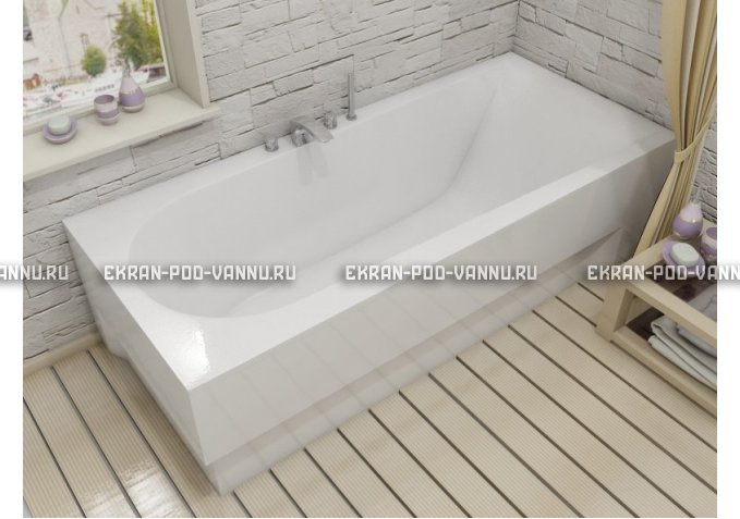 Акриловая ванна Vayer Boomerang 1800x800 – купить по цене 45420 руб. в интернет-магазине в городе Курск картинка 1