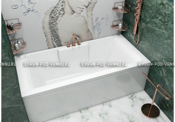 Акриловая ванна Vayer Casoli 180x80 – купить по цене 23580 руб. в интернет-магазине в городе Курск картинка 1