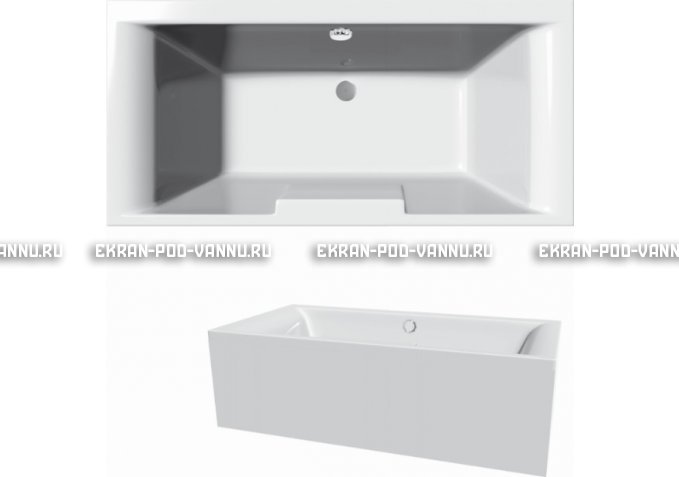 Акриловая ванна Vayer Casoli 180x80 – купить по цене 23580 руб. в интернет-магазине в городе Курск картинка 4