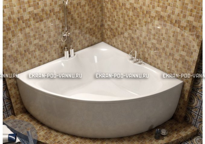 Акриловая ванна Vayer Iryda 150x150 – купить по цене 39550 руб. в интернет-магазине в городе Курск картинка 1
