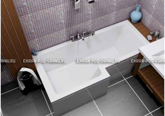 Акриловая ванна Vayer Options 170х70/85 – купить по цене 24110 руб. в интернет-магазине в городе Курск картинка 1