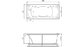 Акриловая ванна Relisan Loara 180x80 – купить по цене 23580 руб. в интернет-магазине в городе Курск картинка 8