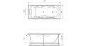 Акриловая ванна Relisan Marina 170x75 – купить по цене 15725 руб. в интернет-магазине в городе Курск картинка 17