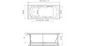 Акриловая ванна Relisan Tamiza 170x75 – купить по цене 19160 руб. в интернет-магазине в городе Курск картинка 17
