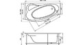 Акриловая ванна 1MarKa Gracia 170x100 – купить по цене 20270 руб. в интернет-магазине в городе Курск картинка 17