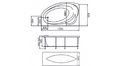 Акриловая ванна 1MarKa Julianna 170x100 – купить по цене 21320 руб. в интернет-магазине в городе Курск картинка 13