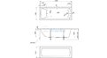 Акриловая ванна 1MarKa Modern 120x70 – купить по цене 7600 руб. в интернет-магазине в городе Курск картинка 17