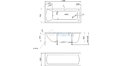 Акриловая ванна 1MarKa Modern 150x70 – купить по цене 9210 руб. в интернет-магазине в городе Курск картинка 17
