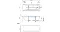 Акриловая ванна 1MarKa Modern 160x70 – купить по цене 9410 руб. в интернет-магазине в городе Курск картинка 21